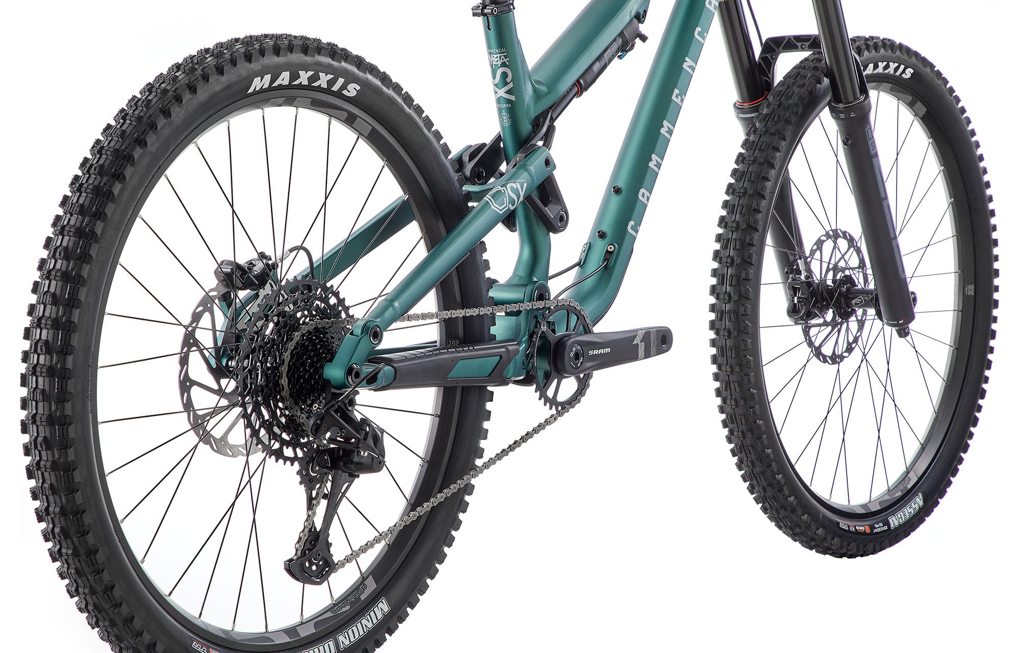 COMMENCAL META SX RIDE METALLIC GREEN - Live Your Sports