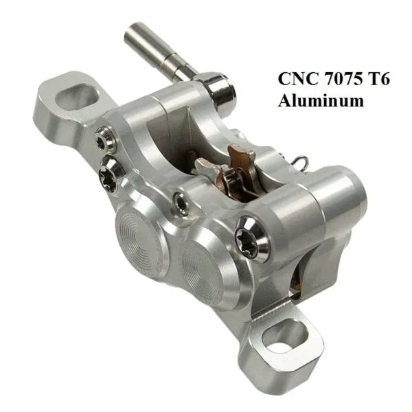 Lewis LH4 Axial Cylinder 4 Pistons Hydraulic Disc Brake Black - Afbeelding 5