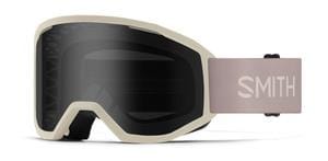 Smith Loam Color: Chalk with CILINDRICAL CARBONIC-X LENS BLACK MIRROR & / Clear AF