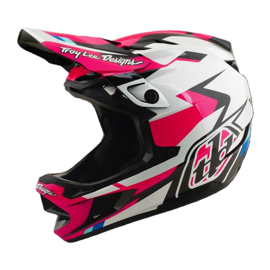 Troy Lee Designs D4 Polyacrylite MIPS Helmet, Roamer, magenta 2026 colection