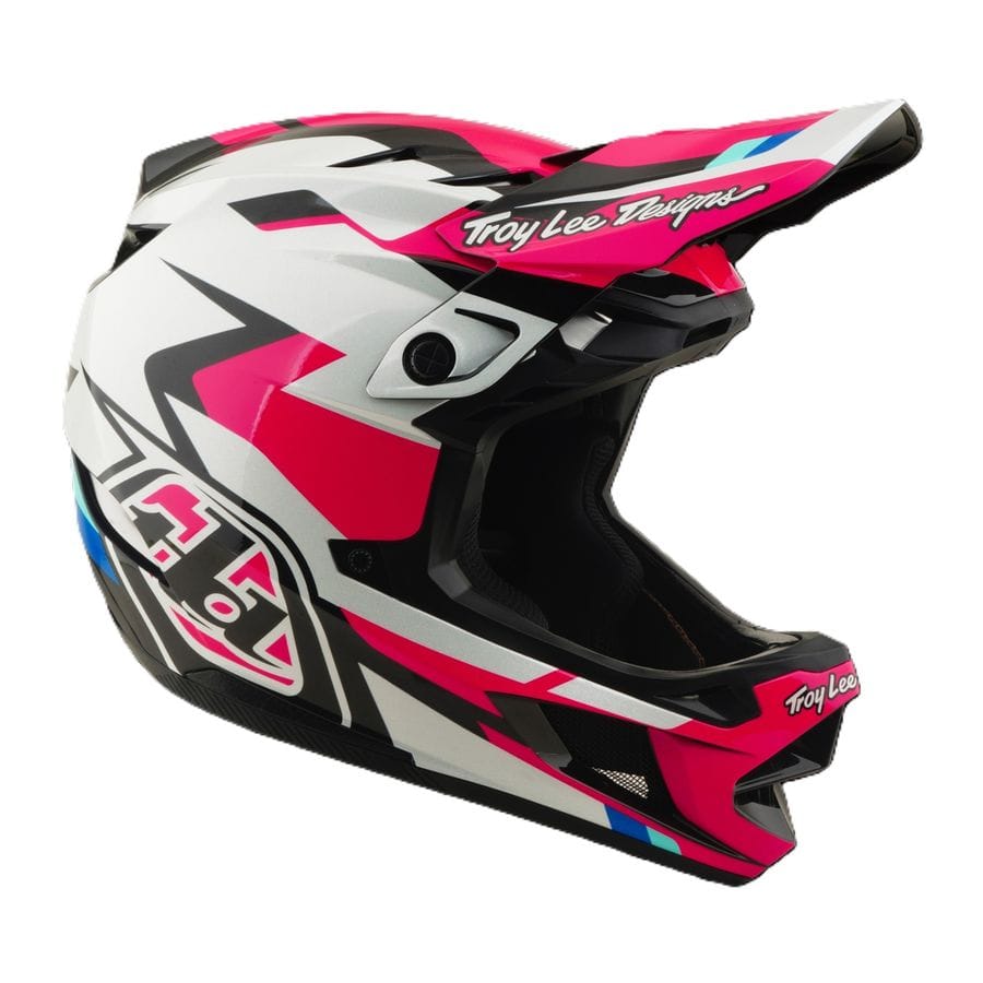 Troy Lee Designs D4 Polyacrylite MIPS Helmet, Roamer, magenta 2026 colection - Afbeelding 2