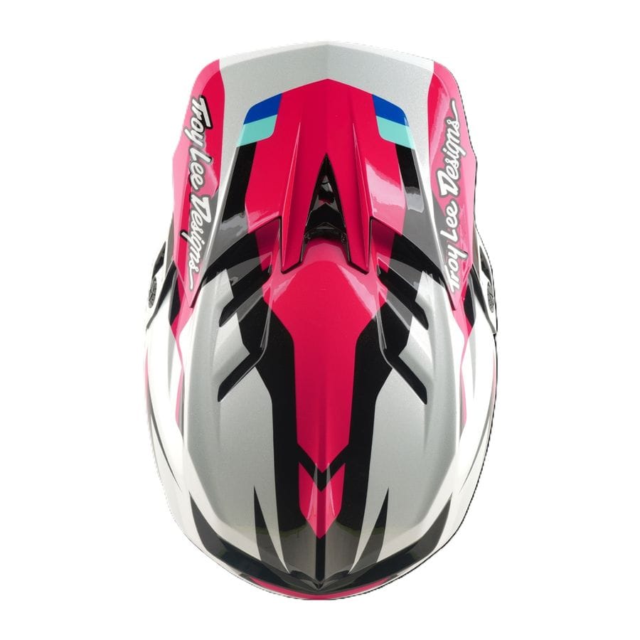 Troy Lee Designs D4 Polyacrylite MIPS Helmet, Roamer, magenta 2026 colection - Afbeelding 3