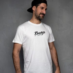 "REVERSE COMPONENTS" Shred Hard T-Shirt