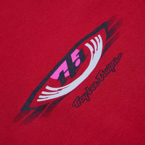 Troy Lee Desings Short Sleeve Tee Cyclops Wine Limited Edition - Afbeelding 2