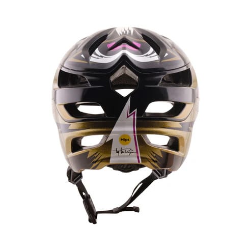 Troy Lee Designs A3 Helmet Cyclops Gold / Black Limited Edition - Afbeelding 4