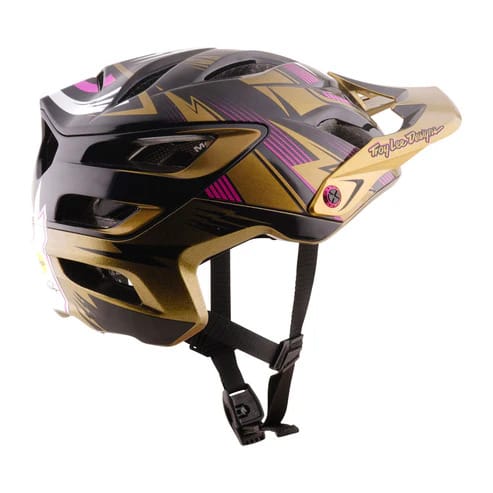 Troy Lee Designs A3 Helmet Cyclops Gold / Black Limited Edition - Afbeelding 2