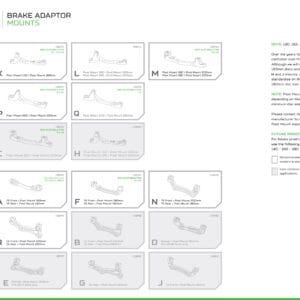 "Hope" Post Mount Brake Caliper Adaptor