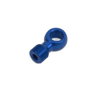 "Hope" 90 Deg Conn (Suit 5Mm & S.S Hose) Blue