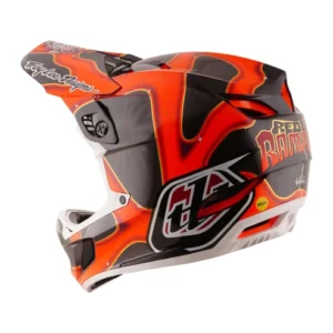 D4 Carbon Helmet Troy Lee Designs X Red Bull Rampage Dreamland Black