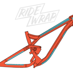 "RideWrap" MTB Frame Essential Protection Kit